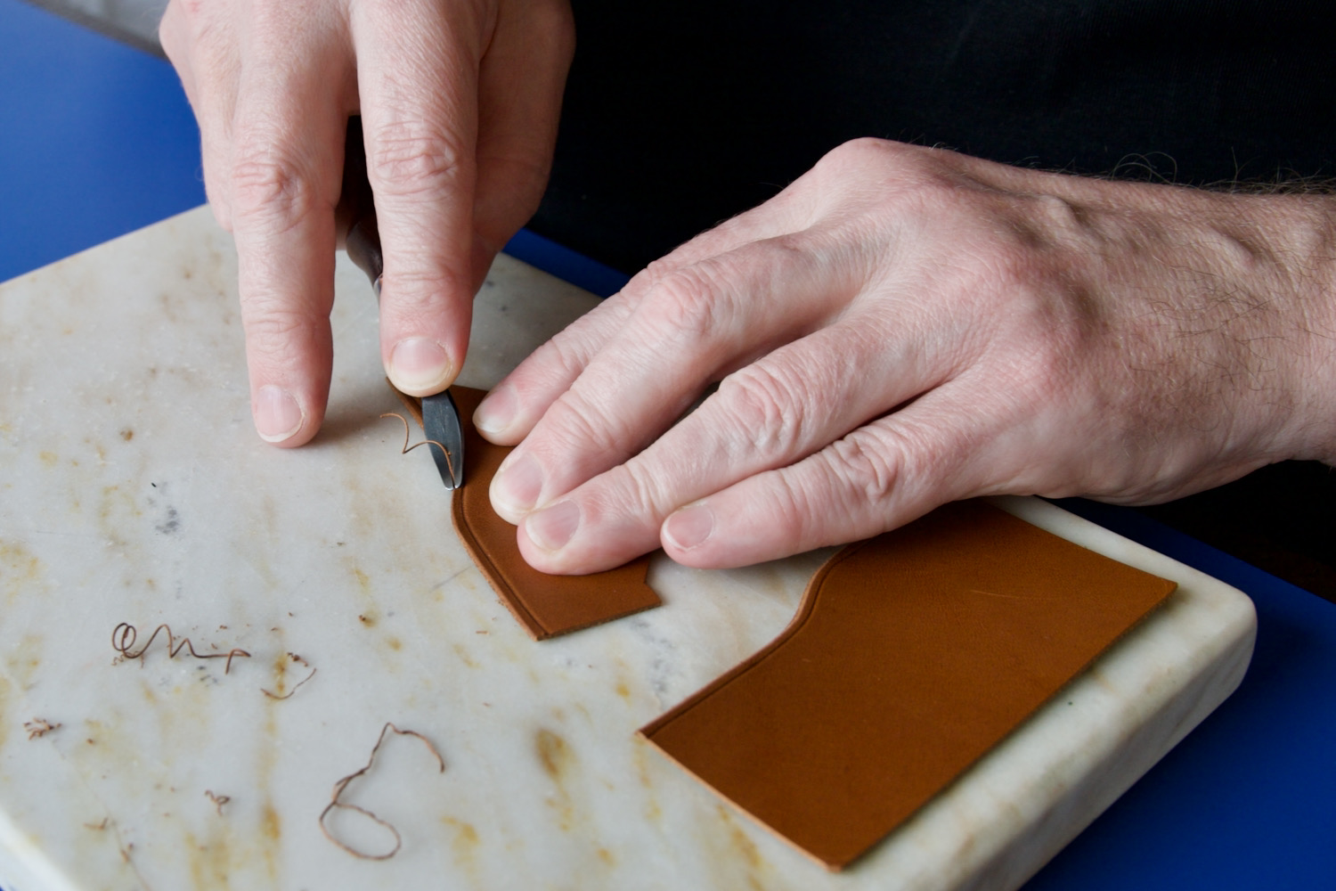 leather craftsman edge beveling