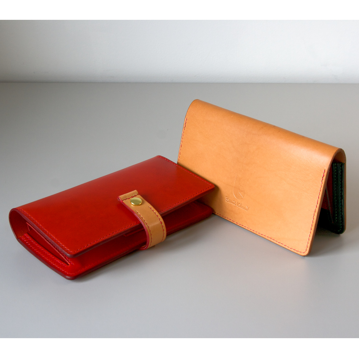 two closed clutch envelopes